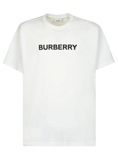 Shop Burberry Oversized T-shirt That Sports The House Logo On The Front In Default Title