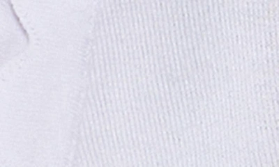 Nina Leonard Scalloped Bolero Shrug Sweater In White