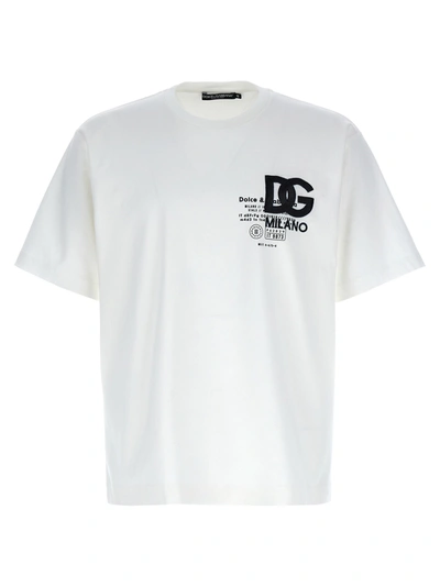Shop Dolce & Gabbana Logo T-shirt White/black