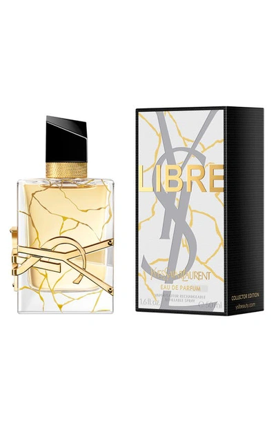 Shop Saint Laurent Libre Eau De Parfum Holiday Collector's Edition Refillable Spray