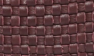Aimee Kestenberg All For Love Woven Leather Crossbody Bag In True Plum