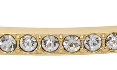 Shop Allsaints Crystal Hinge Bangle Bracelet