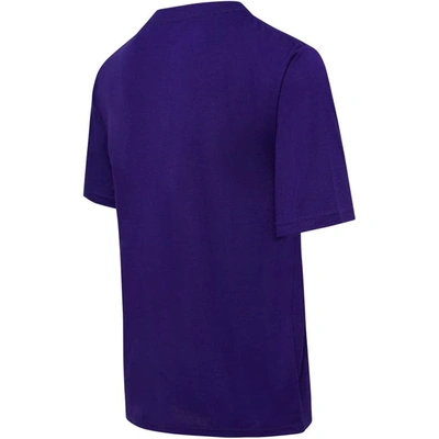 Men's College Concepts Purple/Gold Los Angeles Lakers Arctic T-Shirt & Pajama Pants Sleep Set