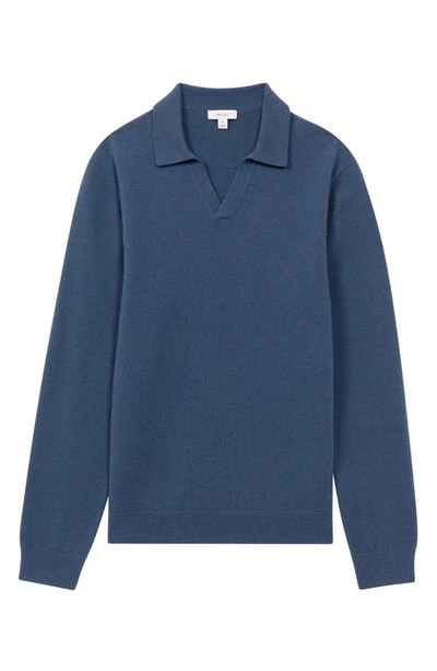 Shop Reiss Swift Wool Sweater In Petrol Blue