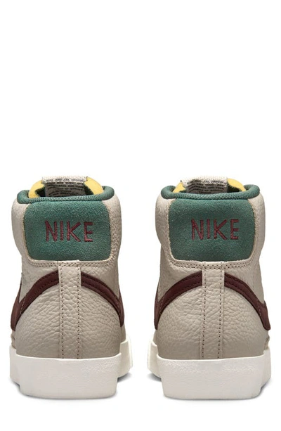 Shop Nike Blazer Mid '77 Sneaker In Cream/ Earth/ Green/ Sail