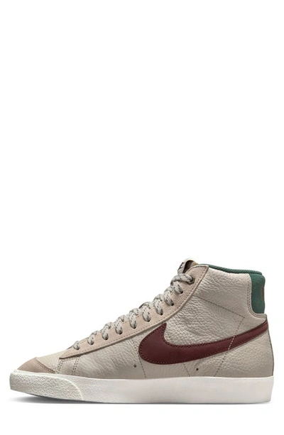 Shop Nike Blazer Mid '77 Sneaker In Cream/ Earth/ Green/ Sail