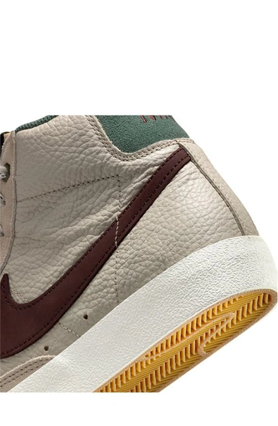 Shop Nike Blazer Mid '77 Sneaker In Cream/ Earth/ Green/ Sail