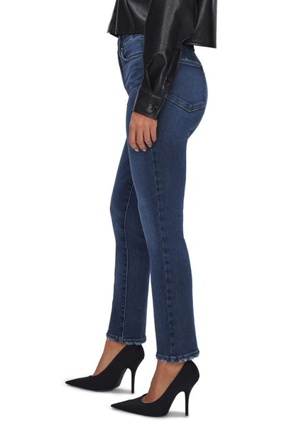 Shop Good American Good Legs Straight Leg Jeans In Indigo511