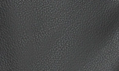 Andrew Marc Clayton Leather Jacket In Black