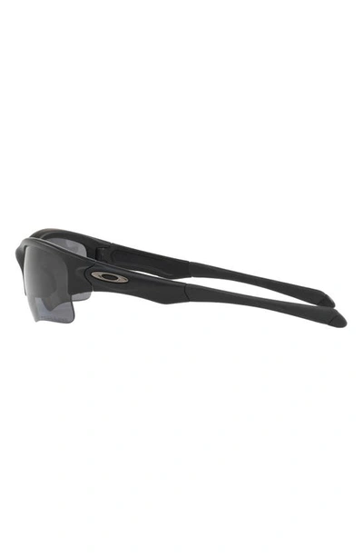 Oakley Quarter Jacket 61mm Polarized Rectangular Sunglasses In Black