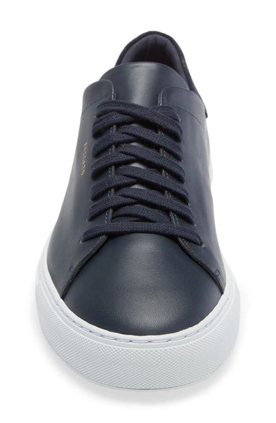Shop Axel Arigato Clean 90 Sneaker In Navy Leather