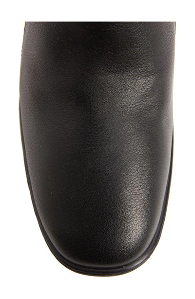 Naot Gift Knee High Boot In Soft Black Leather