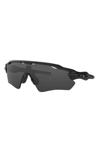 Oakley Radar® Ev Path® 38mm Prizm™ Wrap Shield Sunglasses In Matte Black