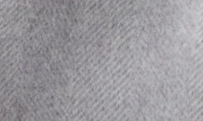 Shop Reiss Peridoe Wool Blend Felted Herringbone Jacket In Soft Grey