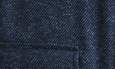 Shop Reiss Arimo Button-up Knit Shirt In Blue