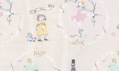 Munki Munki Kids' Holiday Nutcracker Two-piece Pajamas In Ivory