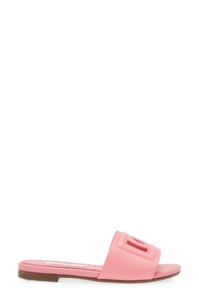 Shop Dolce & Gabbana Kids' Dg Slide Sandal In Pink