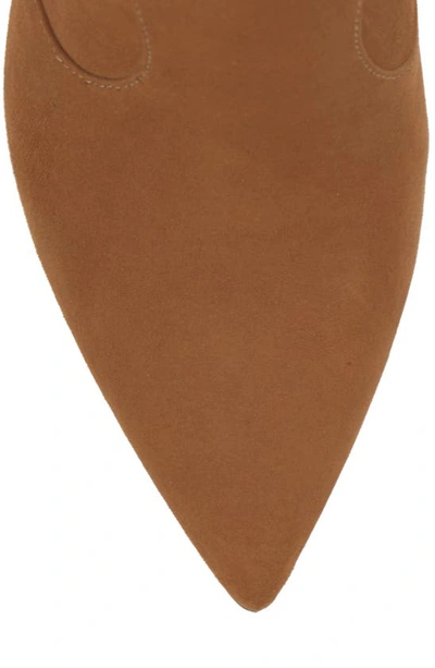 Vince Camuto Azentela Pointed Toe Bootie In Golden Walnut