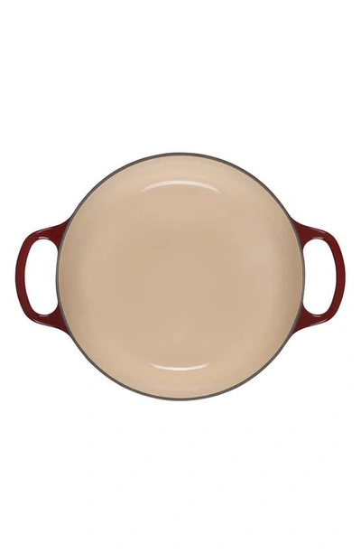 Le Creuset Signature 5.5-quart Round Enamel Cast Iron French/dutch Oven In Rhone