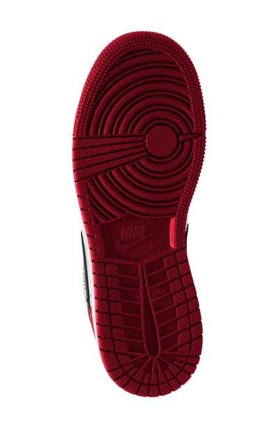 Shop Jordan Air  1 Low Sneaker In White/ Black/ Red/ White