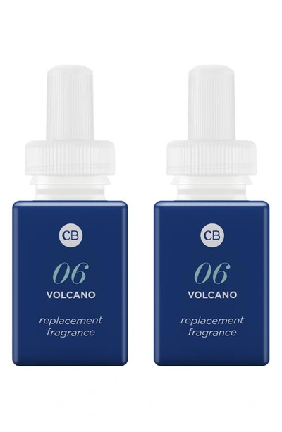 Shop Pura Volcano Diffuser Fragrance Refill In Blue