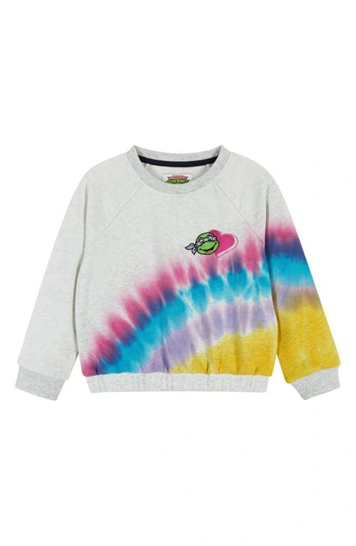 Andy & Evan X Teenage Mutant Ninja Turtles® Sweatshirt & Tutu Tank Dress Set In Pink Multi