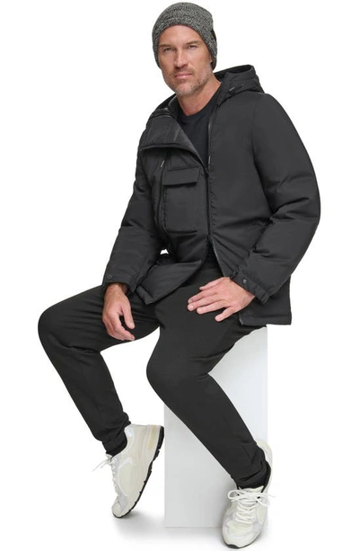 Shop Andrew Marc Anzen Down Jacket In Black
