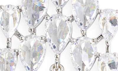Shop Nordstrom Cubic Zirconia Chandelier Drop Earrings In Clear- Silver