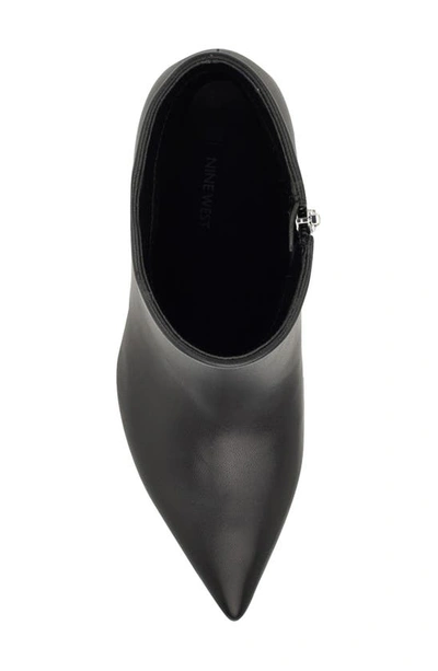 Shop Nine West Gemms Pointed Toe Bootie In Black
