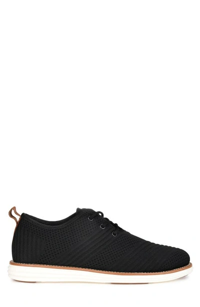 Shop Vance Co. Novak Knit Derby Sneaker In Black