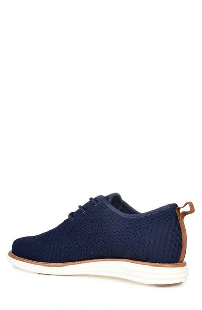 Shop Vance Co. Vance Co Novak Knit Derby Sneaker In Navy