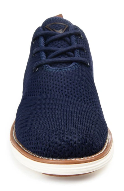 Vance Co. Novak Knit Dress Shoe In Navy