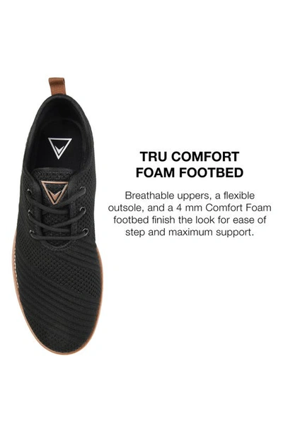 Vance Co. Novak Mens Round Closed Toe Loafers In Black