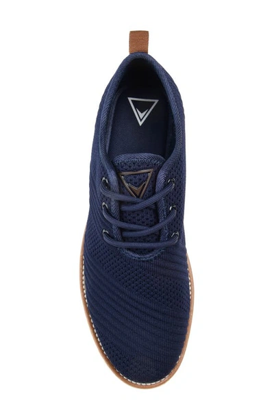 Shop Vance Co. Vance Co Novak Knit Derby Sneaker In Navy