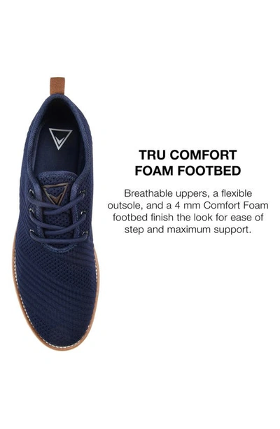 Vance Co. Novak Knit Dress Shoe In Navy