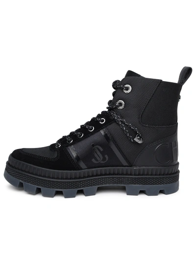 Shop Jimmy Choo Woman  Black Leather Blend Boot