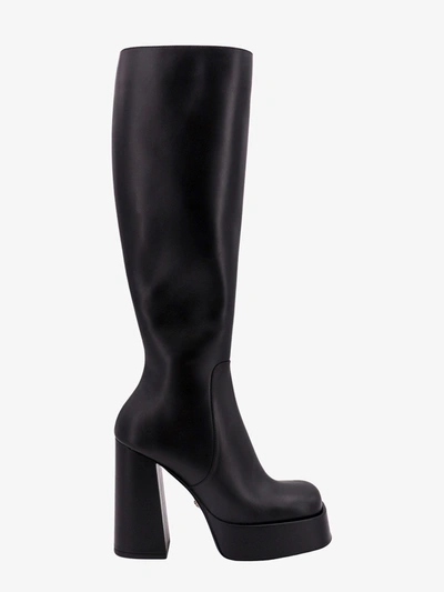 Shop Versace Woman Aevitas Woman Black Boots