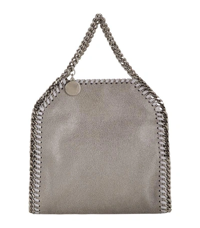 Shop Stella Mccartney Falabella Tiny Tote In Grey