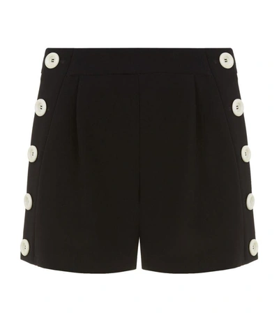 Shop Boutique Moschino Button-trimmed Shorts