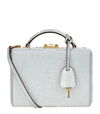 Mark Cross Small Python Grace Box Bag