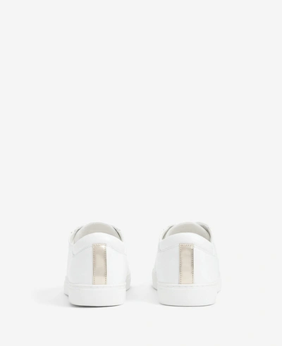 Kenneth Cole Women's Leather Kam Sneaker In White