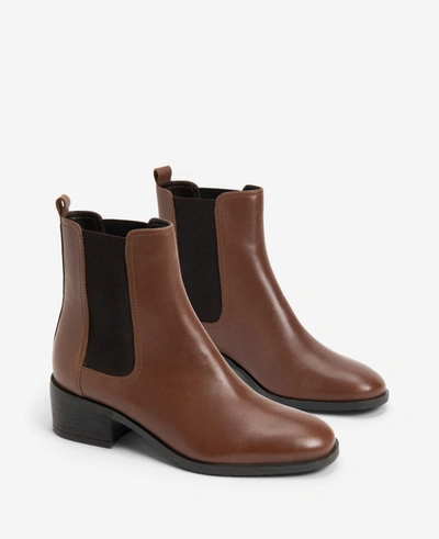 Shop Reaction Kenneth Cole Salt Heeled Chelsea Boot In Tan