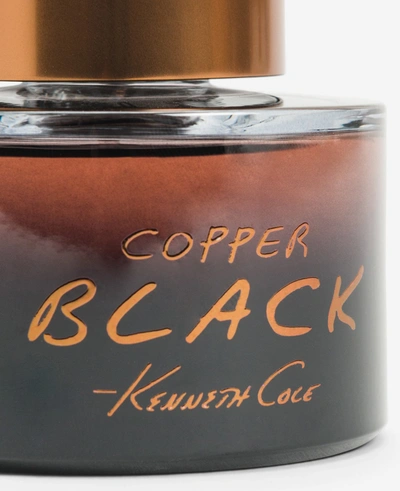 Shop Kenneth Cole Copper Black For Him Eau De Toilette In Multicolor