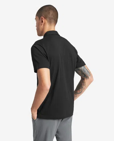 Kenneth Cole Essential Tailored Polo In Black