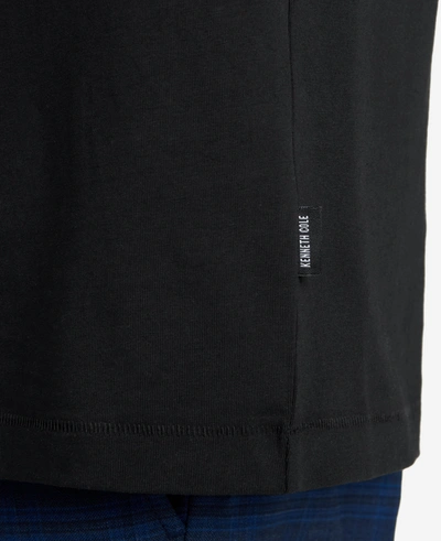 Kenneth Cole Essential Crew Neck Tee In Black