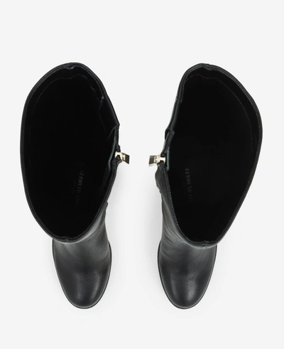 Shop Kenneth Cole Justin Lug Boot In Black