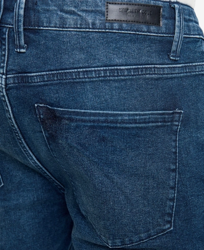 Kenneth Cole Slim-fit Recycled Stretch Denim Jean In Bethune - Blue