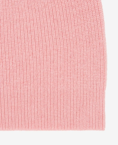 Kenneth Cole Site Exclusive! Wool Cashmere Rib Knit Beanie Hat In Blush