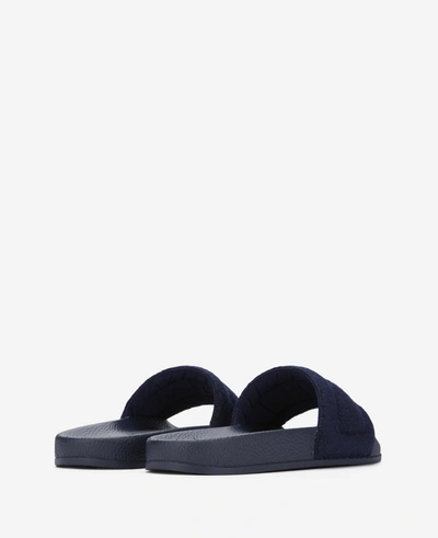 Shop Reaction Kenneth Cole Screen Quilted Slide Sandal In Navy
