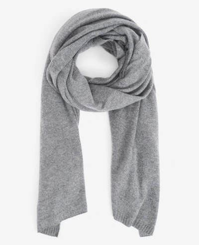 Shop Kenneth Cole Site Exclusive! Pure Cashmere Multi-wear Wrap In Dark Grey